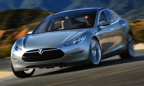 Model S automobilky Tesla.