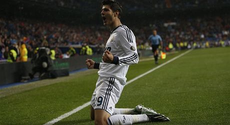 Fotbalista Realu Madrid Álvaro Morata
