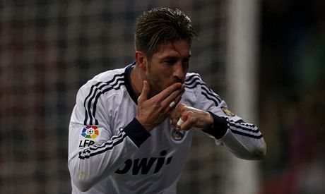 Fotbalista Realu Madrid Sergio Ramos 