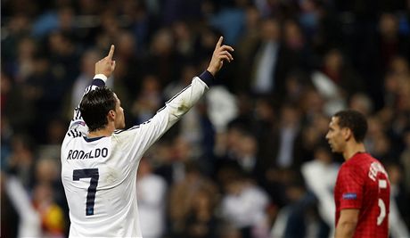 Ronaldo z Realu slaví gól