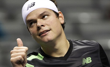 Kanadský tenista Milos Raonic