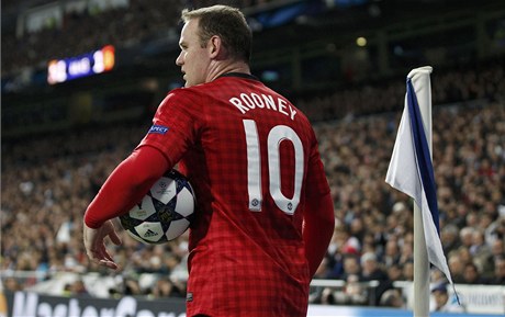 Wayne Rooney z Manchesteru United.
