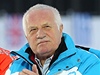 Prezident Václav Klaus navtívil djit mistrovství svta v biatlonu v Novém Mst na Morav.