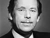 Václav Havel, oficiální portrét z roku 1990.
