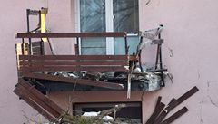 Na dom� jsou velké �kody.