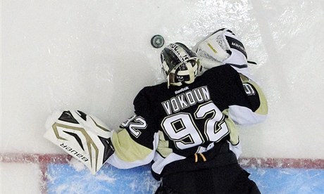 eský branká Pittsburghu Penguins Tomá Vokoun