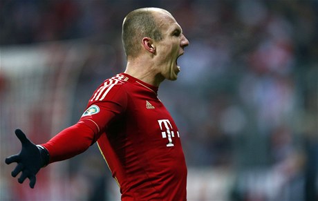 Fotbalista Bayernu Mnichov Arjen Robben