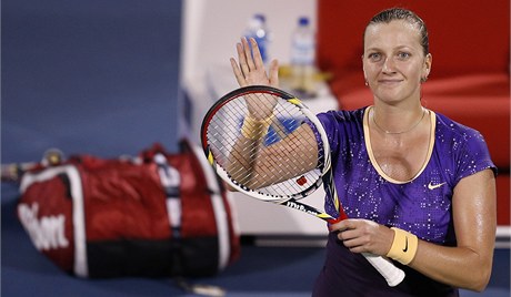 Petra Kvitová vyhrála turnaj v Dubaji.
