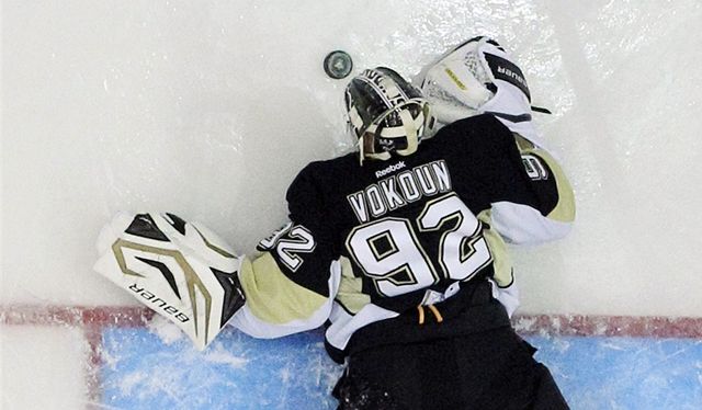 eský branká Pittsburghu Penguins Tomá Vokoun
