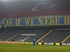 Prázdné tribuny na stadinu fotbalist Fenerbahce