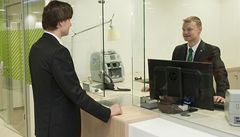 Nová vlajková poboka Sberbank v ulici Na Píkop.