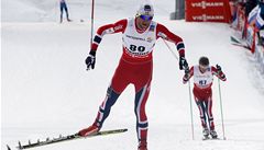 Norský b�ec na ly�ích Petter Northug
