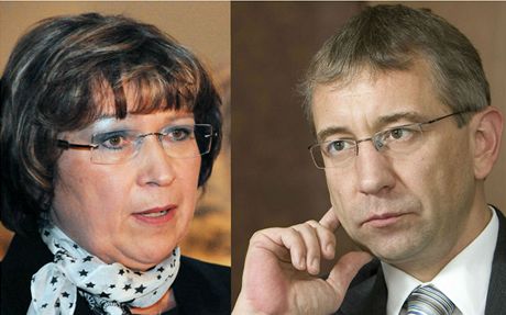 Jaromír Drábek a Ludmila Müllerová.