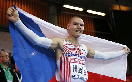 eský sprinter Pavel Maslák