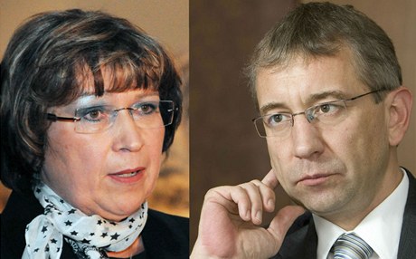 Jaromír Drábek a Ludmila Müllerová.