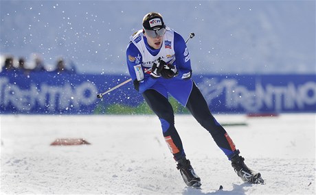 Český běžec na lyžích Martin Jakš
