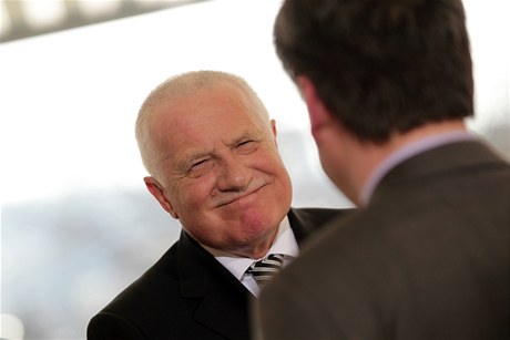 Konící prezident Václav Klaus
