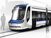 Návrh designu tramvaje 28T, kterou koda Transportation dodá do Turecka.