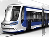 Vítzný návrh tramvaje 28T, kterou koda Transportation dodá do Turecka.