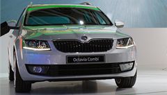 �koda Auto p�edstavila na autosalonu v �enev� t�etí generaci Octavie Combi.
