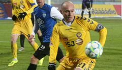 Fotbalisty Jihlavy Václav Kolou�ek