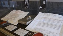 Nrodn muzeum vystavuje historick prezidentsk diplomy 