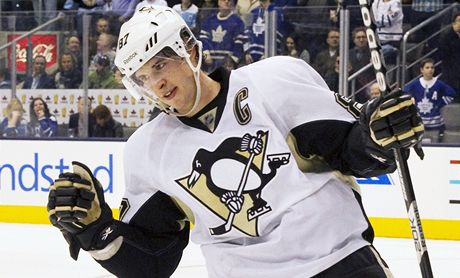 Radost hokejisty Pittsburghu Penguins Sidneyho Crosbyho