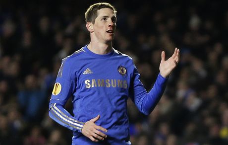 Fernando Torres z Chelsea.