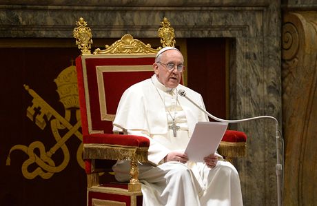 Nov zvolený pape Frantiek.