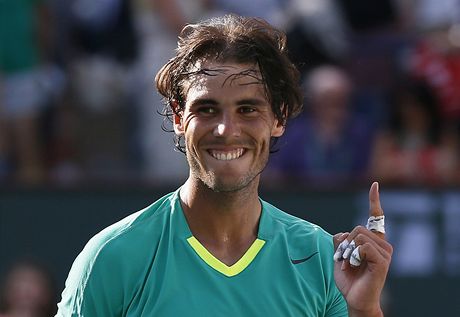 Rafael Nadal vyhrál tenisový turnaj v Indian Wells .