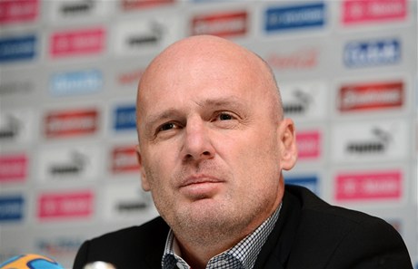 Trenér fotbalové reprezentace Michal Bílek 