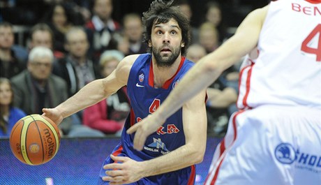 Nymburk - CSKA Moskva. Milo Teodosi z CSKA