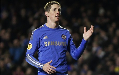 Fernando Torres z Chelsea.