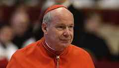 Rakouský kardinál a eský rodák Christoph Schönborn patí do irího okruhu favorit pi volb nového papee. 
