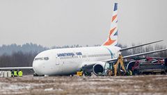 Letadlo Travel Service v Polsku sjelo z ranveje 