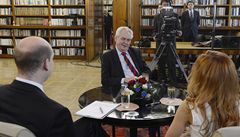 Prezident Zeman byl hostem pořadu Partie. | na serveru Lidovky.cz | aktuální zprávy