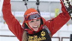 �eská biatlonistka Gabriela Soukalová
