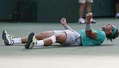 �pan�lský tenista Rafael Nadal vyhrál turnaj v Indian Wells