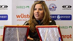 Dvojnásobná juniorská mistryn� sv�ta ve snowboardingu Ester Ledecká 