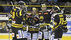 Radost litvínovských hokejist z branky