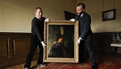 Bohat Britka odkzala sttu vzcn autoportrt male Rembrandta