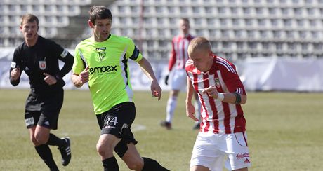 Zápas Viktorie ikov s FK Pardubice