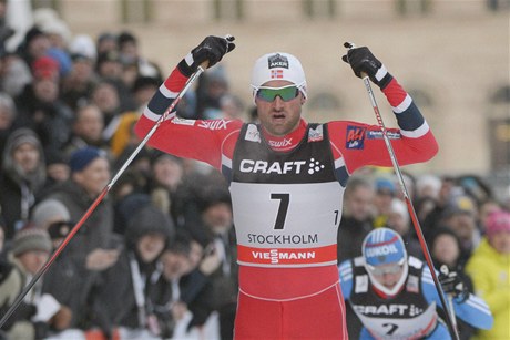 Norský běžec na lyžích Petter Northug