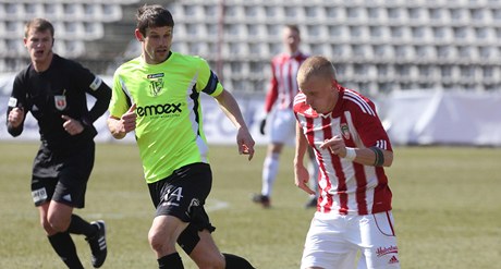 Zápas Viktorie Žižkov s FK Pardubice