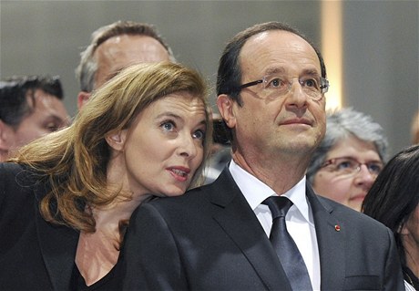 Valérie Trierweilerová a Francois Hollande