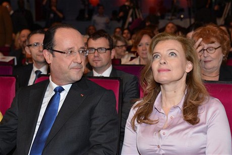 Valérie Trierweilerová a Francois Hollande