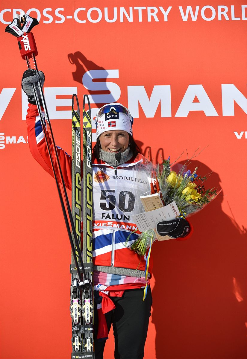 Norská bkyn na lyích Marit Björgenová