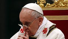 Papež přiznal, že v kurii existuje korupce i 'lobby homosexuálů'