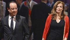 Valérie Trierweilerová a Francois Hollande