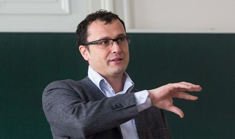Dalibor Balínek pednáel studentm Slezské univerzity v Opav.
